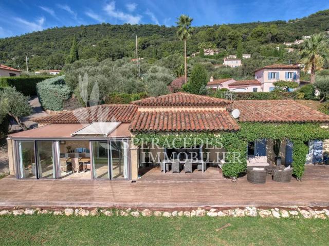 Le Tignet Villa de plain pied vue mer 179m² Le Tignet