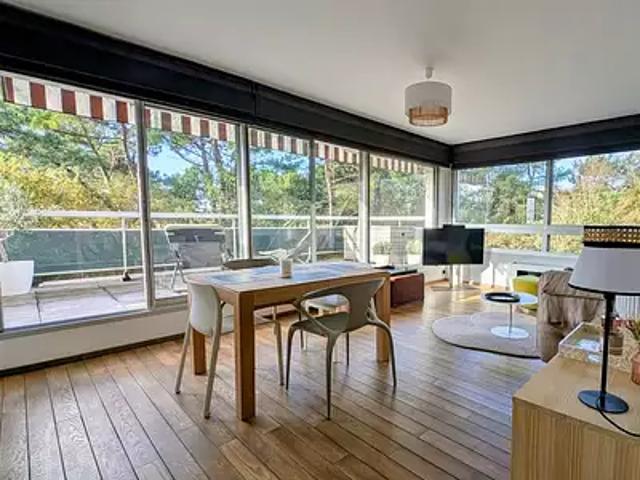 Le Touquet Paris Plage 62520 Achat / Vente appartement 3 pièces t3 au dernier étage terrasse