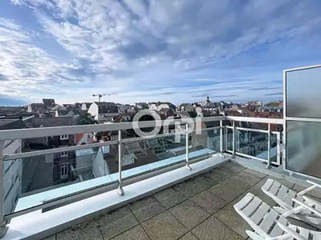 Le Touquet Paris Plage 62520 Achat / Vente appartement 3 pièces t3 terrasse cave
