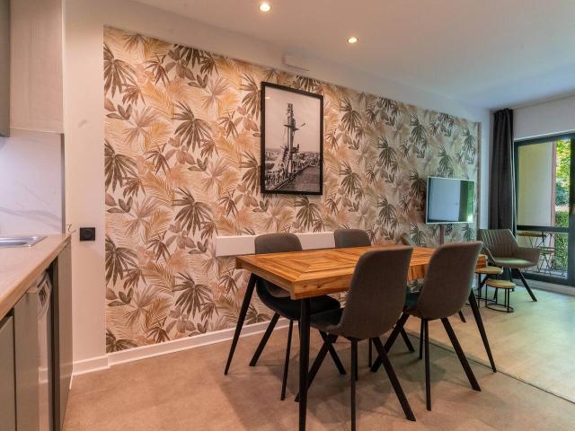 LE TOUQUET: secteur canche, pour les amoureux du sport et de la nature: T2 en rez de jardin