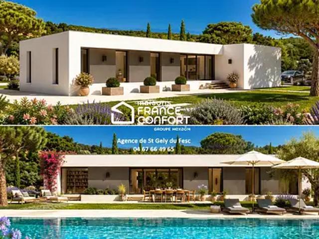 Le Triadou 34270 Programme neuf maison neuf à vendre 5 pièces