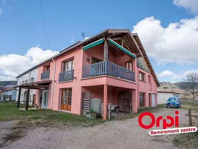 Le Val d'Ajol 88340 Achat / Vente maison 4 pièces t4 jardin terrasse