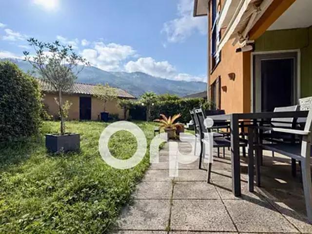 Le Versoud 38420 Achat / Vente appartement 3 pièces t3 jardin terrasse