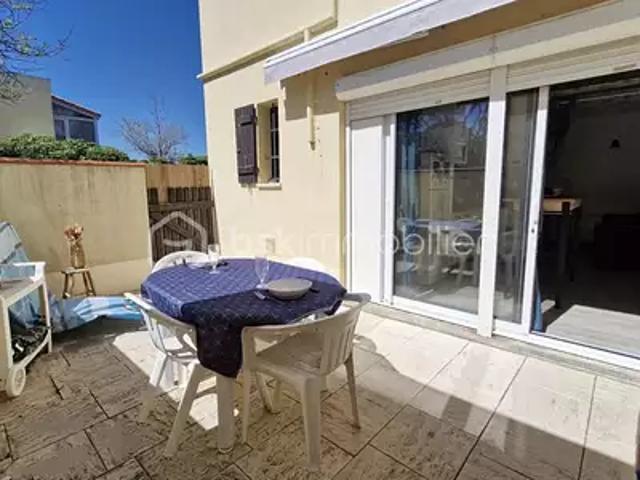 Le Barcarès 66420 Achat / Vente appartement 2 pièces t2 terrasse