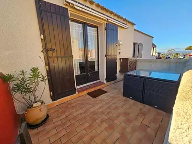 Le Barcarès 66420 Achat / Vente appartement 2 pièces t2 au dernier étage parking