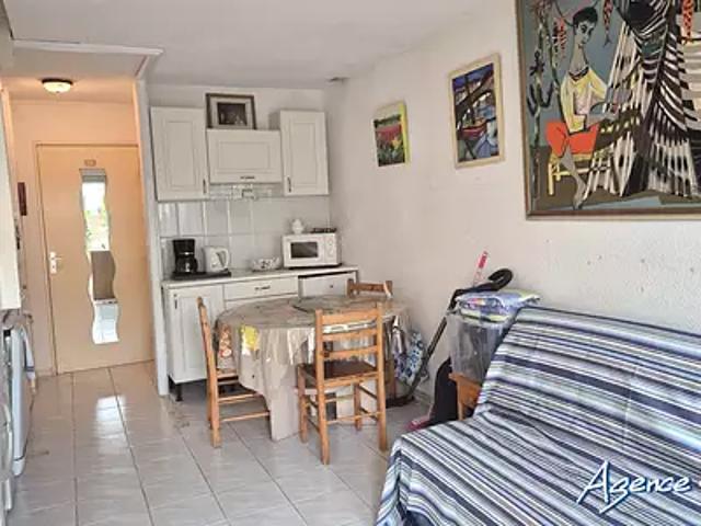 Le Barcarès 66420 Achat / Vente appartement 3 pièces t3 au dernier étage parking