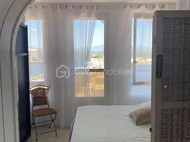 Le Barcarès 66420 Achat / Vente appartement 3 pièces t3 au dernier étage piscine