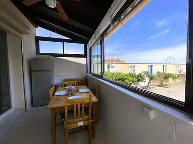 Le Barcarès 66420 Location appartement 3 pièces t3 au dernier étage