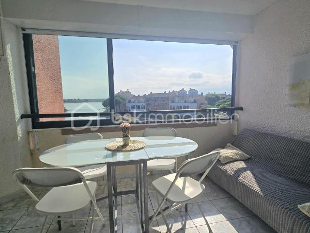 LE BARCARES APPARTEMENT 2 PIECES VUE ETANG