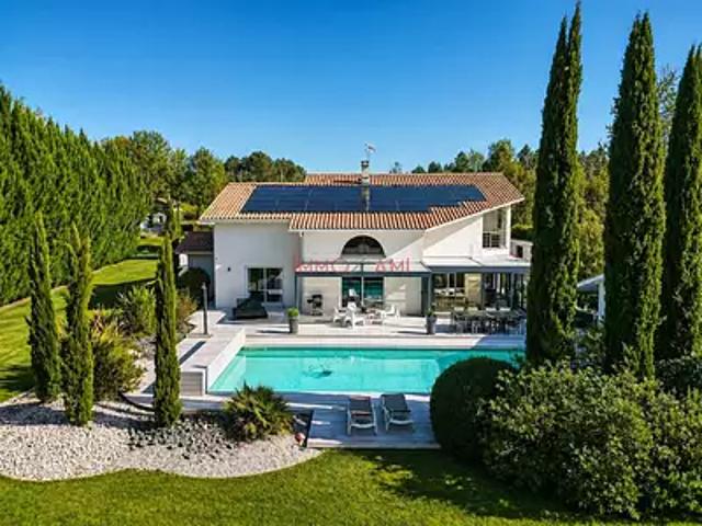 Le Barp 33114 Achat / Vente maison 7 pièces t7 piscine