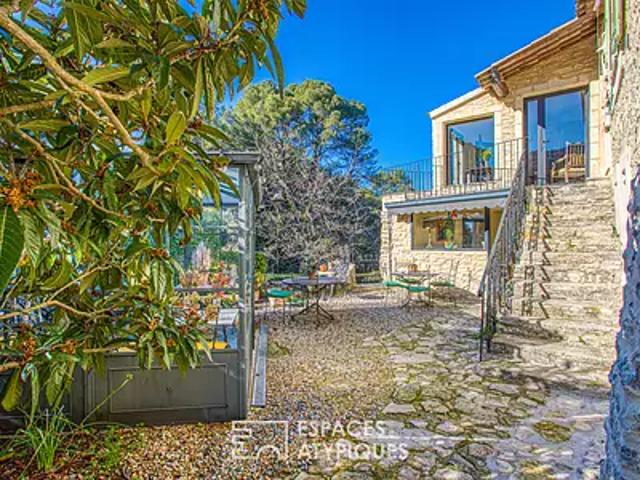 Le Beaucet 84210 Achat / Vente maison 10 pièces t10 au dernier étage