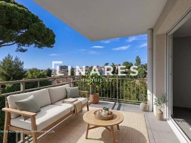 LE BELVEDERE DES CALANQUES Appartement T2 40m² Terrasse 7m² 13009 MAZARGUES
