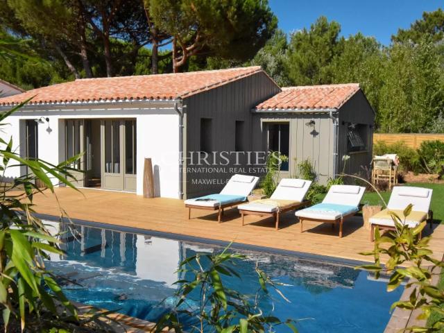 Le Bois Plage Superbe Villa Entre Plage Et Coeur De Villag. 149m² Le Bois Plage en Ré