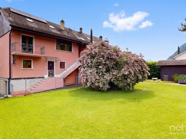 Le Bouveret: Maison plurifamiliale Charme villageois et vue