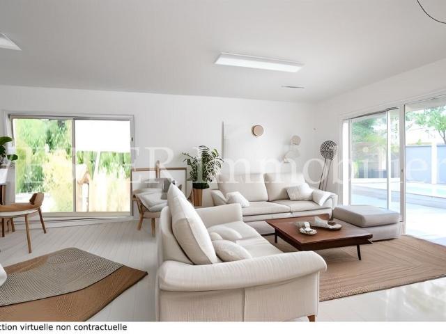 Le Bouscat Mairie maison 195m² T7 5 chambres piscine garag