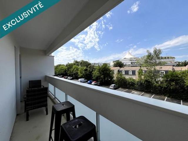 LE BOUSCAT CENTRE –T4 avec 3 balcons et parking