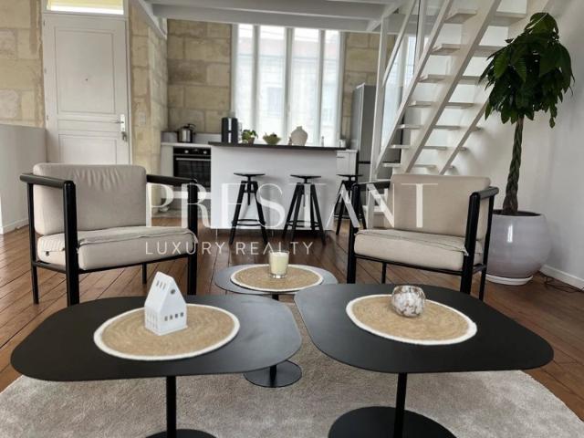 Maison en pierre Art Déco – Le Bouscat / Parc Bordelais – 135 m² – 4 chambres + bureau – Jardin plein sud