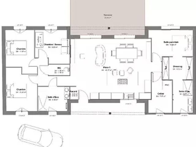 Le Blanc 36300 Programme neuf maison neuf à vendre 4 pièces