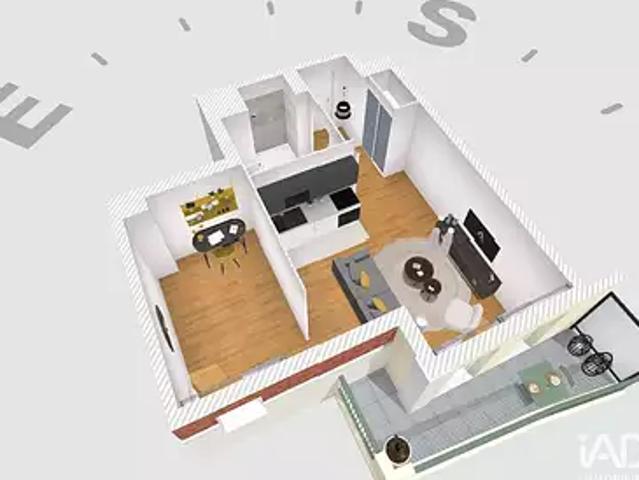 Le Blanc Mesnil 93150 Achat / Vente appartement 1 pièce t1 parking