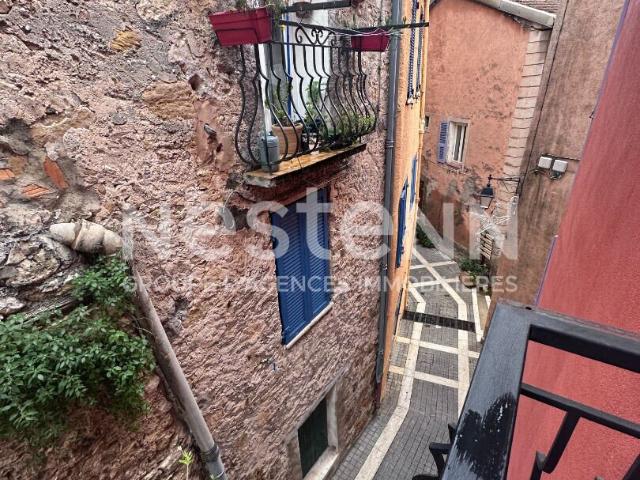 Le Broc maison de village sur 3 niveaux de 109.40 m2