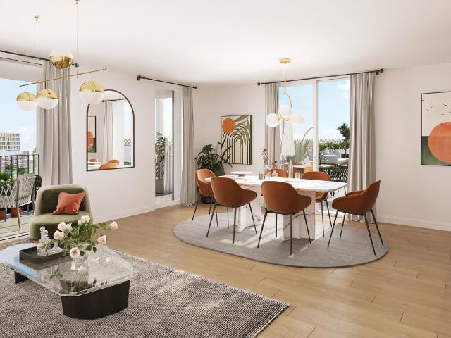 Le Cœur Du Rhin Phase 2 3 pièces, 61 à 76 m²