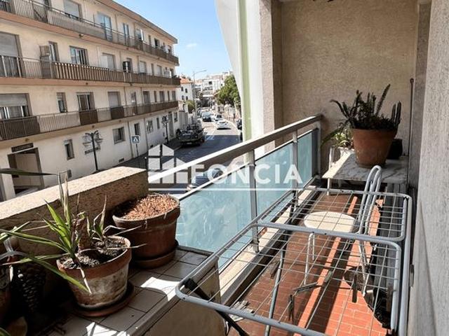 LE CANNET, 3PP, 70 m2, cave, Parking, 2 terrasses