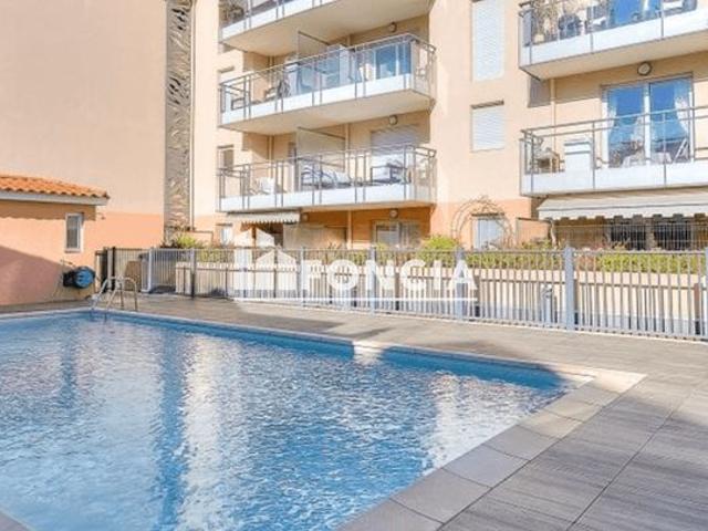 Le cannet cannes dans residence récente de standing spacieux 2 pieces terrasse box piscine