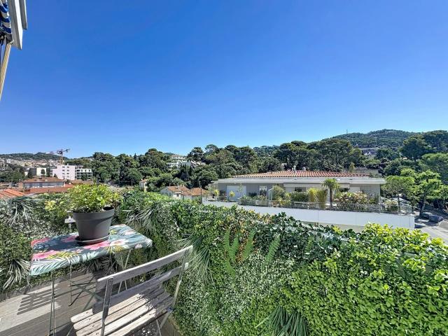 Le Cannet limite Cannes – Appartement 3 pièces 56m² traversa. 56m² Le Cannet