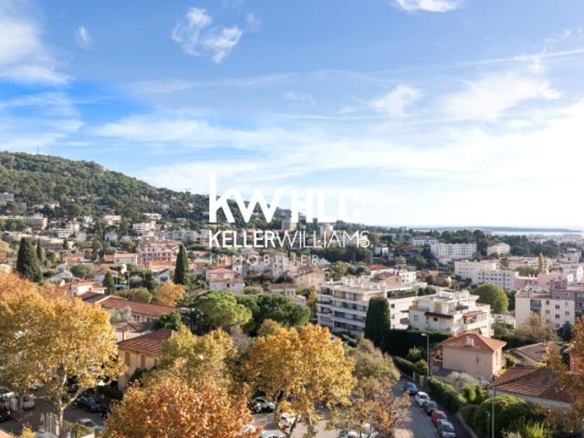 Le Cannet Mairie beau 3 pièces rénové avec terrasses vue Me