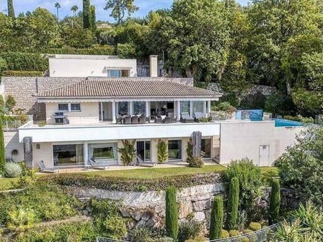 Le Cannet Schöne Villa in idealer Lage auf den Höhen von Cannes mit Pool Spa und Meerblick