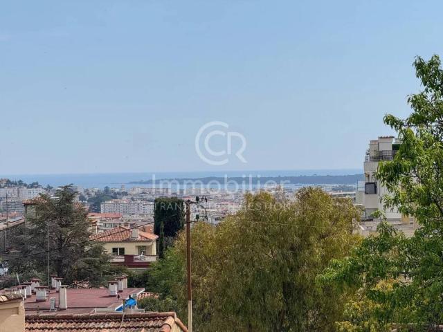 Le Cannet Superbe duplex de 3 pièces avec vue mer