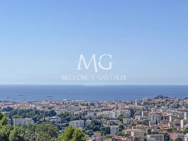 Le Cannet – Penthouse neuf avec vue mer panoramique