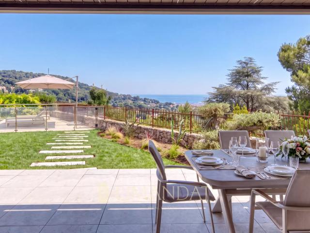 Le Cannet Villa 4 suites Vue Mer Piscine chauffée Dépendance