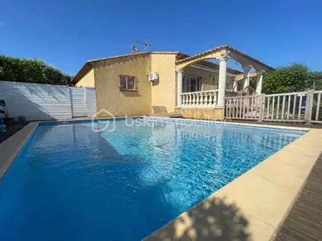 Le Cailar 30740 Achat / Vente maison 6 pièces t6 piscine terrasse