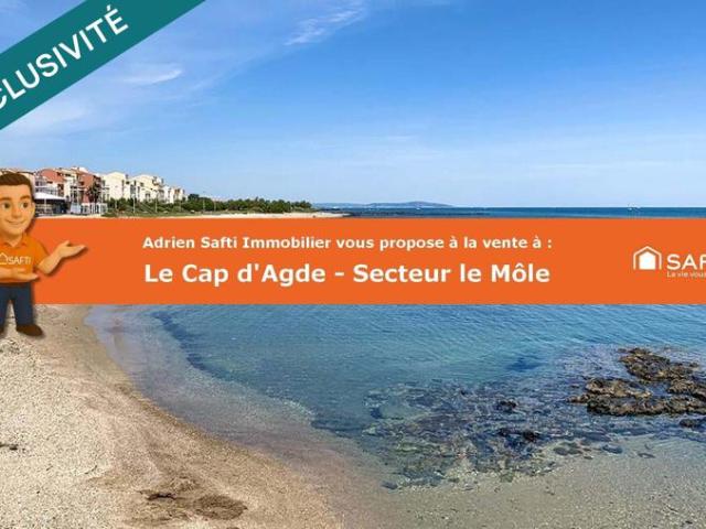 Le cap d agde le môle appartement 20 m²
