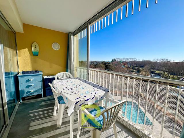 Le Cap D'agde 2 pièces avec parking, piscine et ascenseur 30m² Agde Cap d'Agde