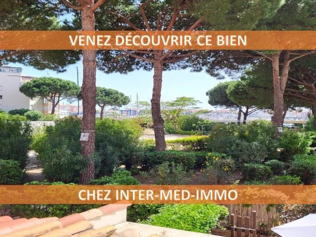 Le Cap d'Agde 34300 Centre Port Appartement de 3/4 pièces en Dup