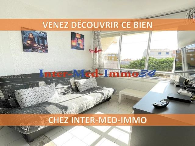 A Vendre Le Cap d'Agde 34300 Quartier avant Port proche de la Co