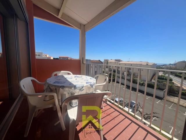 LE CAP D'AGDE Appartement 2 Pièces cabine en dernier étage