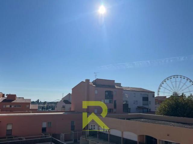 LE CAP D'AGDE APPARTEMENT 2 PIECES AVEC TERRASSE ET GARAGE