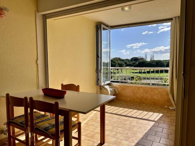 Le Cap d'Agde – Appartement avec vue mer et chenal, dans une rés