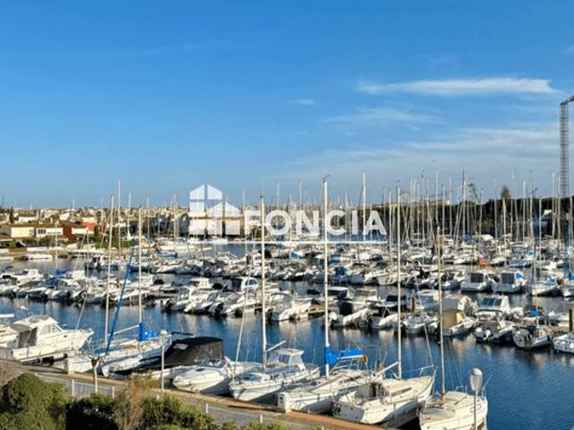 LE CAP D'AGDE, Appartement Duplex avec terrasse et vue sur le port