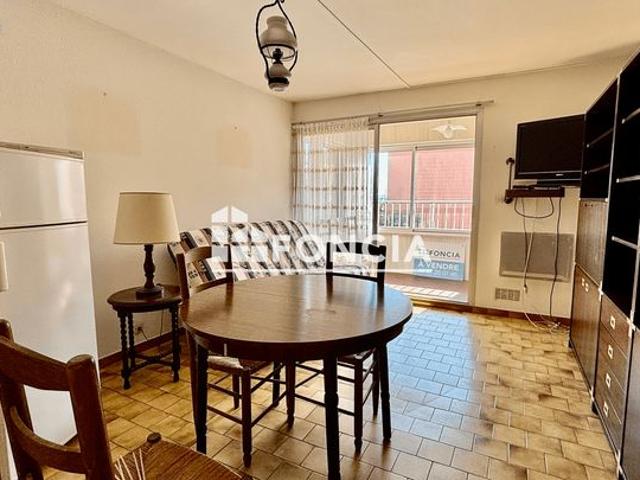Le cap d'agde, secteur du mole, appartement t2, parking et cellier