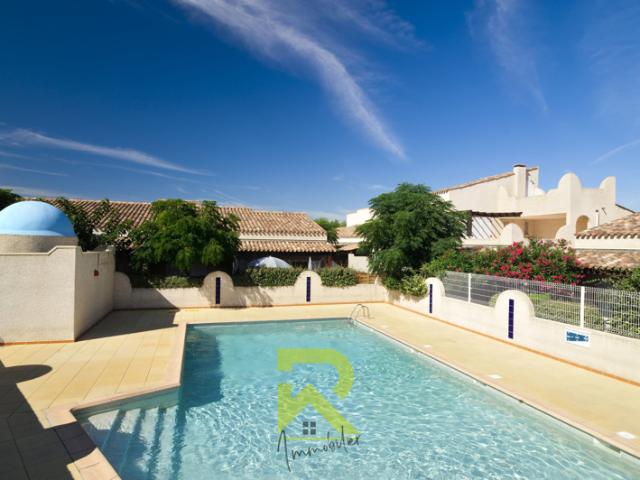 Le Cap d'Agde Pavillon T3, à deux pas de la plage Rochelon