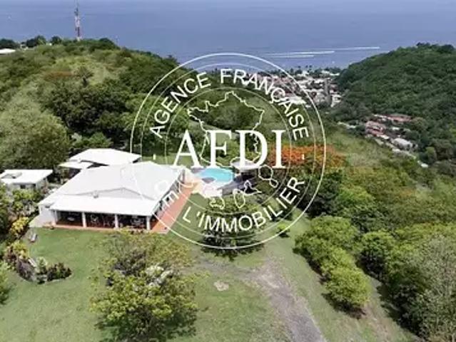Le Carbet 97221 Achat / Vente maison 9 pièces t9 piscine terrasse
