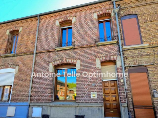 Maison 2 chambres, DPE D & jardin Belle opportunité Le Cateau 59360