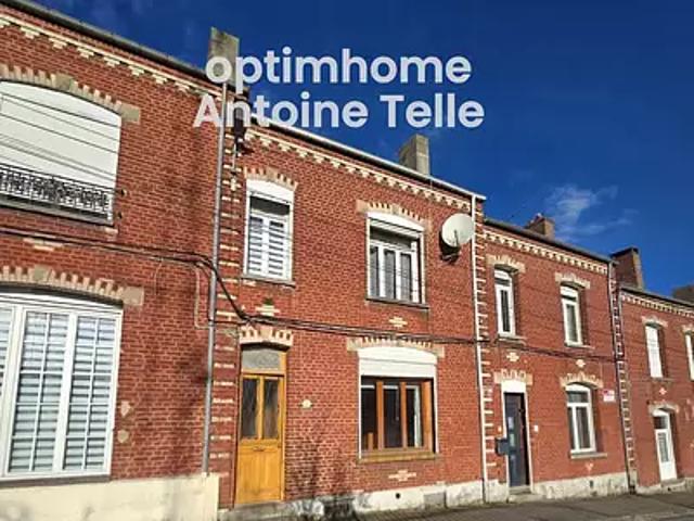 Le Cateau Cambrésis 59360 Achat / Vente maison 5 pièces t5 jardin terrasse
