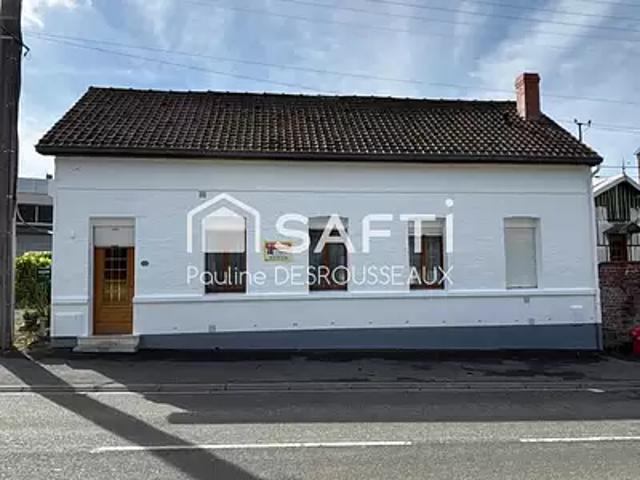 Le Cateau Cambrésis 59360 Achat / Vente maison 6 pièces t6 terrasse parking