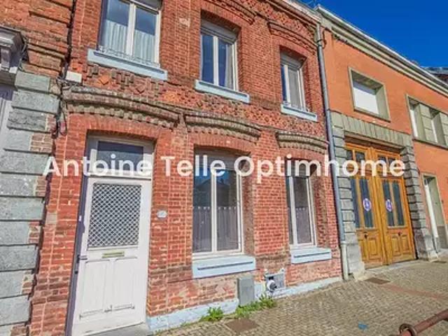 Le Cateau Cambrésis 59360 Achat / Vente maison 6 pièces t6 jardin cave