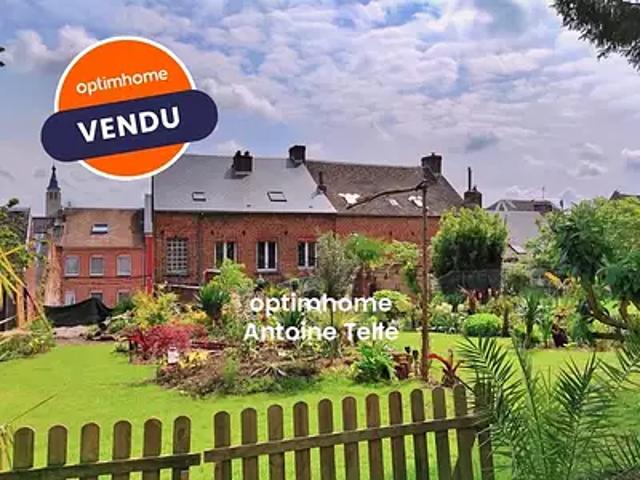Le Cateau Cambrésis 59360 Achat / Vente maison 6 pièces t6 jardin terrasse